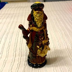 Eldreth Pottery Redware 11” Santa Clause, Christmas 2001. Pristine condition.